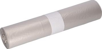 Vuilniszakken 70 liter transparant 57,5 x 100 cm 25 stuks
