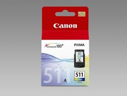 Canon inktcartridge CL-511, 245 pagina's, OEM 2972B001, 3 kleuren