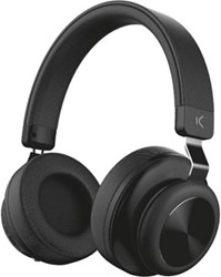 Ksix draadloze hoofdtelefoon met geïntegreerde microfoon speeltijd: 6 uur zwart