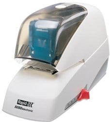 Rapid elektrische nietmachine R5050e wit/zwart