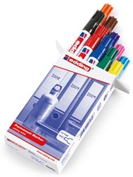 Edding stift 3000 permanent marker geassorteerde kleuren (10)