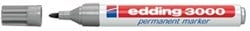 Edding stift 3000 permanent marker grijs