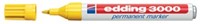 Edding stift 3000 permanent marker geel