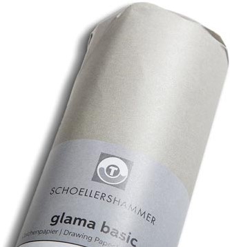 Schetsrol transparant 0,33x 20m Schoellershammer Glama Basic-3