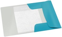 Elastomap Leitz Cosy A4 3-kleps blauw-2