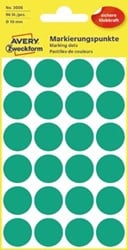 AVERY ronde etiketten 18mm groen