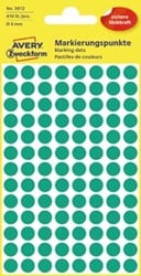 AVERY ronde etiketten 8mm groen