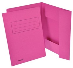 Dossiermappen karton A4 fuchsia ds/50