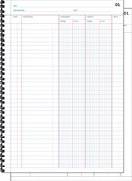Sigel Expres kasboek met btw kolom A4 Nederlandstalig dupli (50 x 2 vel)-2