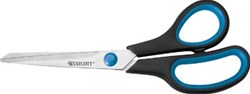 Westcott schaar Softgrip 20,4 cm asymmetrische ogen blauw/zwart