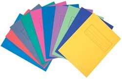 Dossiermappen A4 geassorteerde kleuren