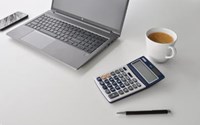 Desq bureaurekenmachine Business Classy Large 30312, zilver-1