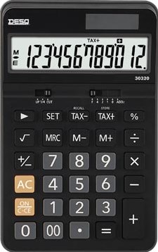 Desq bureaurekenmachine Business Classy Large 30320, zwart