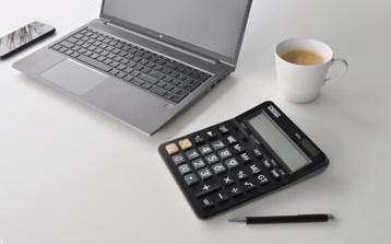 Desq bureaurekenmachine Business Classy XL 30321 zwart-3