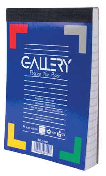 Gallery schrijfblok A6 gelinieerd 100 vel-2