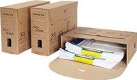 Loeff's Classic box archiefdoos 370 x 260 x 115 mm bruin PK50