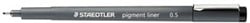 Staedtler fineliner Pigment Liner 0,5 mm