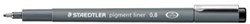 Staedtler fineliner Pigment Liner 0,8 mm
