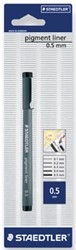 Staedtler fineliner Pigment Liner 0,5 mm op blister