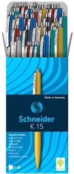 Schneider balpen K15 medium geassorteerde kleuren-2