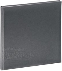 Aulfes gastenboek Europe grijs