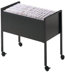 Durable hangmappenwagen Economy zwart