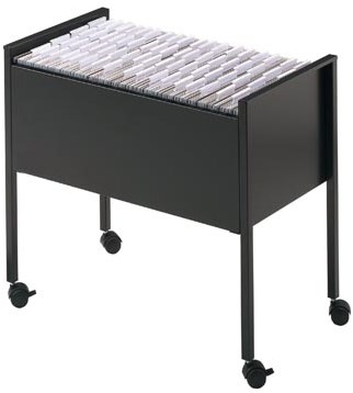 Durable hangmappenwagen Economy zwart