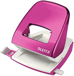 Leitz WOW 5008 perforator 2 gaats 30vel roze