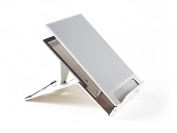 Laptop standaard Bakker Elkhuizen Ergo Q-260 zilver aluminium