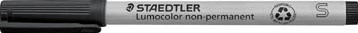 Staedtler OHP-marker Lumocolor Non-Permanent zwart, superfijn 0,4 mm