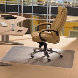 Bureaustoelmat voor tapijt vloer antistatisch 120x150cm
