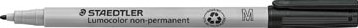 Staedtler OHP-marker Lumocolor Non-Permanent zwart, medium 1 mm-2