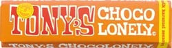 Tony's Chocolonely chocoladereep, 47g, karamel zeezout