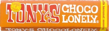 Tony's Chocolonely chocoladereep, 47g, karamel zeezout