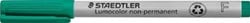 Staedtler OHP-marker Lumocolor Non-Permanent groen fijn 0,6 mm