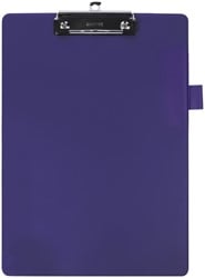 Klembord A4 blauw met 100mm klem + penlus