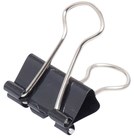 Papierklem MAUL 213 Foldback 19mm capaciteit 7mm zwart-2