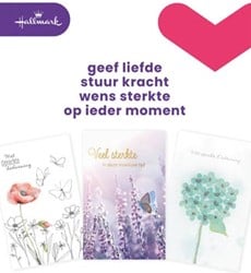 Hallmark navulset wenskaarten deelneming pak van 10 stuks