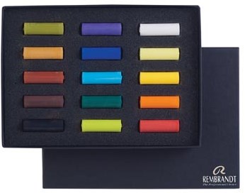 Talens Pastel Rembrandt starterset met 15 halve soft pastels-2