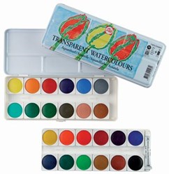 Talens aquarelverf 24 napjes
