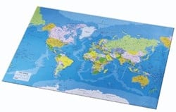 Esselte onderlegger wereld