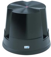 Olifantenpoot rolkruk tot 150 kg zwart Twinco Easy Step 