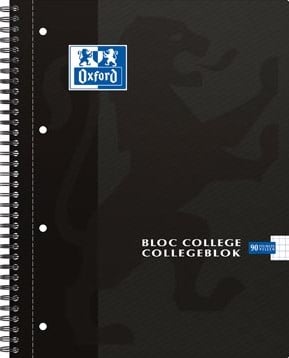 Oxford schrift School geruit 5 mm