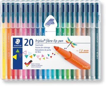 Staedtler viltstift Triplus Color 20 stiften