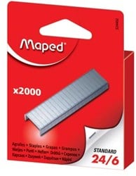 Maped nietjes 24/6, doos van 2.000 nietjes