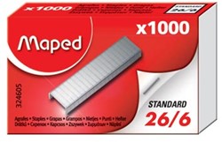 Maped nietjes 26/6, doos van 1.000 nietjes