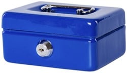Geldkist MAUL met gleuf 125x95x60mm blauw