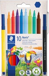 Staedtler Noris viltstift 10 stiften karton etui