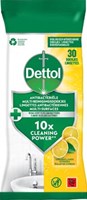 Dettol reiningsdoekjes antibacterieel  citroen  pak van 30 stuks