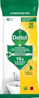 Reinigingsdoekjes Dettol antibacterieël Citrus 110st